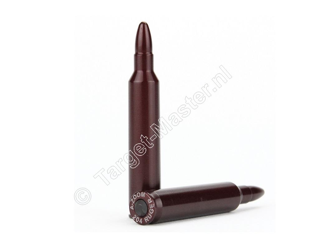 A-Zoom SNAP-CAPS .204 Ruger Safety Training Rounds package of 2